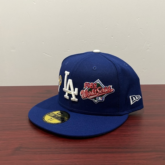 New Era, 59Fifty Fitted Hat, Los Angeles Dodgers, 7 World Championships - Picture 2 of 16